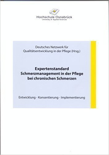 Expertenstandard Schmerzmanagement In Der Pflege Bei Chronischen