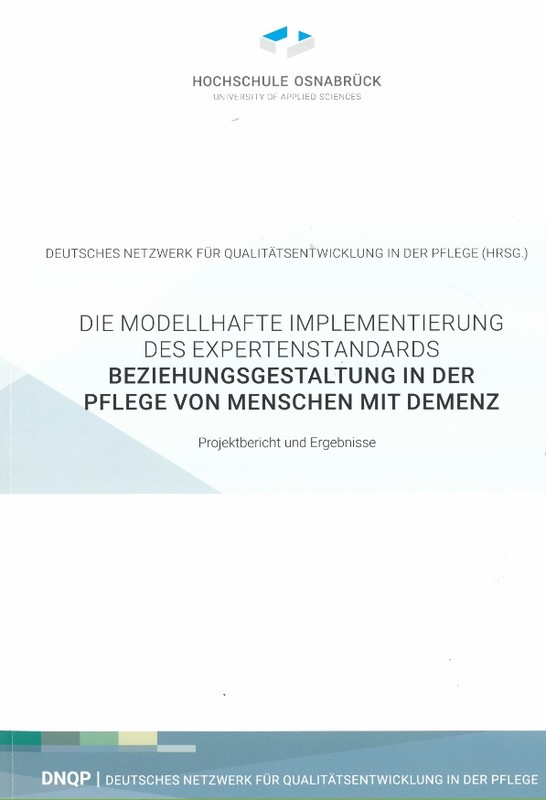 Modellhafte Impflementierung Des Expertenstandards